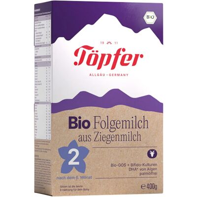 Töpfer Bio Folgemilch Ziege 2, 400g unisex Töpfer Bio Folgemilch Ziege 2, 400g unisex