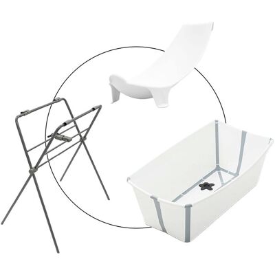 Stokke Badewanne inkl. Badewannensitz Newborn Support und Badewannenständer weiss unisex Stokke Badewanne inkl. Badewannensitz Newborn Support und Badewannenständer weiss unisex