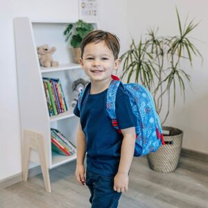 Undercover Rucksack mit Vortasche blau