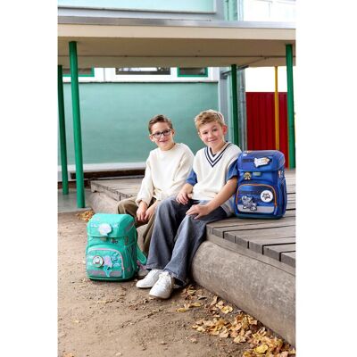 Lässig Schulranzen-Set Light Unique 6-tlg. tuerkis unisex Lässig Schulranzen-Set Light Unique 6-tlg. tuerkis unisex