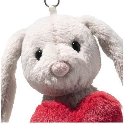 Steiff Anhänger Hoppie Hase Love grau unisex Steiff Anhänger Hoppie Hase Love grau unisex