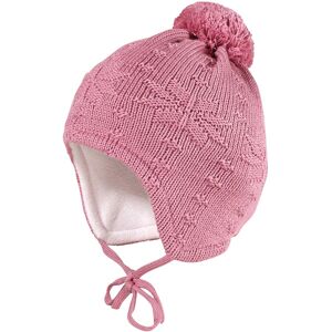Maximo Winter-Strickmütze mit Bommel rosa Maximo Winter-Strickmütze mit Bommel rosa