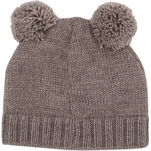 Maximo Winter-Strickmütze mit Bommel braun unisex Maximo Winter-Strickmütze mit Bommel braun unisex