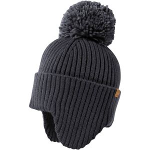 Maximo Winter-Mütze mit Bommel grau 53/55 unisex Maximo Winter-Mütze mit Bommel grau 53/55 unisex