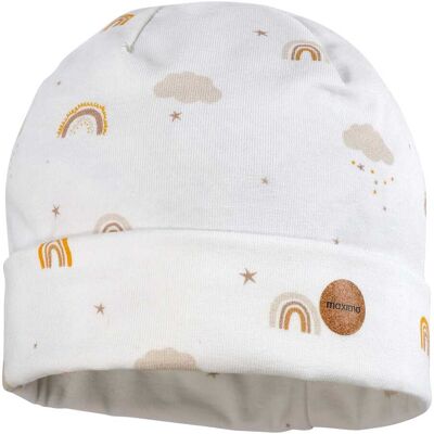 Maximo Erstlingsmütze Regenbogen natur unisex Maximo Erstlingsmütze Regenbogen natur unisex