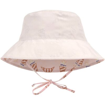 Lässig Wende-Sonnenhut mit UV-Schutz Eis rosa mehrfarbig 45/47 Lässig Wende-Sonnenhut mit UV-Schutz Eis rosa mehrfarbig 45/47