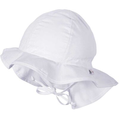 Sterntaler Sonnenhut mit Nacken- und UV-Schutz weiss Sterntaler Sonnenhut mit Nacken- und UV-Schutz weiss