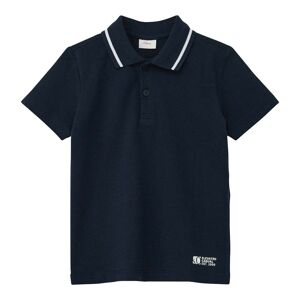s.Oliver Polo-T-Shirt Piqué blau 104/110
