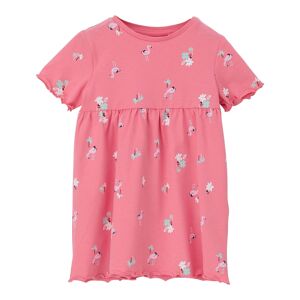 s.Oliver Kleid kurzarm Flamingos pink