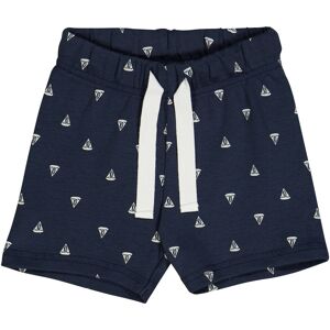 Müsli Shorts Segelboote blau