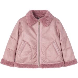Mayoral Kunstlederjacke mit Teddyplüsch-Futter rosa Mayoral Kunstlederjacke mit Teddyplüsch-Futter rosa