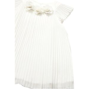 Mayoral Plissee-Kleid Flügelarm Blumen natur Mayoral Plissee-Kleid Flügelarm Blumen natur