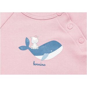 Bornino Raglanshirt langarm Wal rosa 62/68 Bornino Raglanshirt langarm Wal rosa 62/68