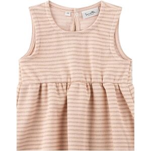 Sanetta Kleid ohne Arm Glitzer-Ringel rosa gold Sanetta Kleid ohne Arm Glitzer-Ringel rosa gold