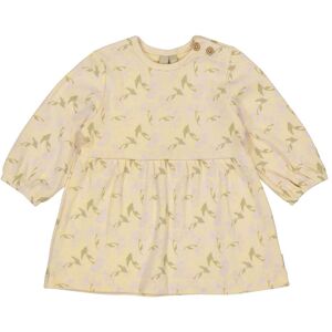 Levv Kleid langarm Blumen Rippqualität gelb mehrfarbig Levv Kleid langarm Blumen Rippqualität gelb mehrfarbig