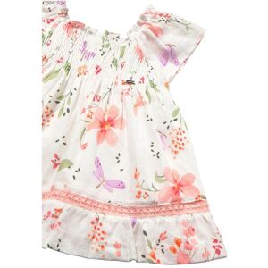 Mayoral Kleid Flügelarm Blumen Libellen natur mehrfarbig Mayoral Kleid Flügelarm Blumen Libellen natur mehrfarbig