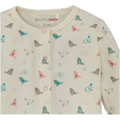 Bornino Schlafoverall weiss 62/68 Bornino Schlafoverall weiss 62/68