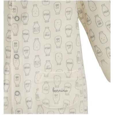 Bornino Schlafoverall natur 62/68 unisex Bornino Schlafoverall natur 62/68 unisex