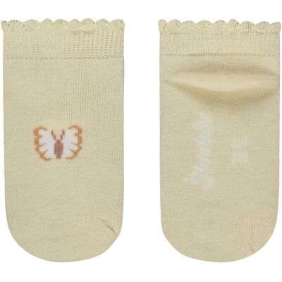 Sterntaler 3er-Pack Sneakersocken Schmetterling gelb braun 17/18 Sterntaler 3er-Pack Sneakersocken Schmetterling gelb braun 17/18