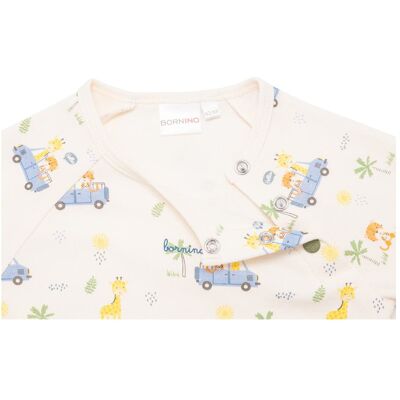 Bornino Raglanshirt langarm Sunny Adventure natur mehrfarbig 74/80 Bornino Raglanshirt langarm Sunny Adventure natur mehrfarbig 74/80
