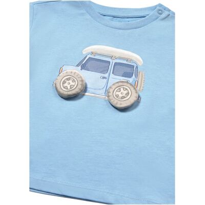 Mayoral T-Shirt Auto hellblau Mayoral T-Shirt Auto hellblau