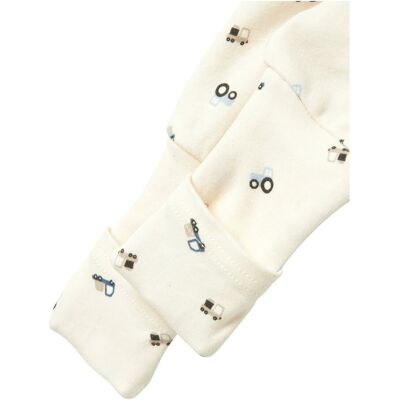 name it 2er-Pack Schlafoveralls mit Klappfuß Fahrzeuge natur blau name it 2er-Pack Schlafoveralls mit Klappfuß Fahrzeuge natur blau