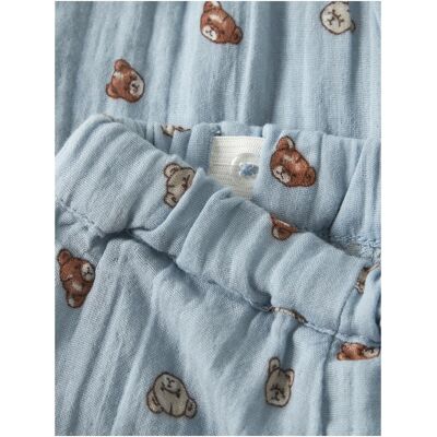 name it Musselin-Hose Bären hellblau mehrfarbig unisex name it Musselin-Hose Bären hellblau mehrfarbig unisex