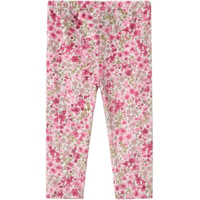 Mayoral 3-tlg. Set Shirt langarm, Plüschweste und Leggings Blumen natur rosa Mayoral 3-tlg. Set Shirt langarm, Plüschweste und Leggings Blumen natur rosa