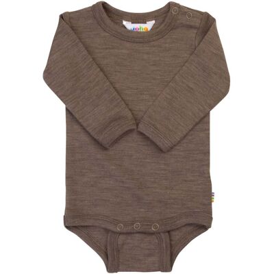 Joha Body langarm Wolle/Seide braun 68/74 unisex Joha Body langarm Wolle/Seide braun 68/74 unisex