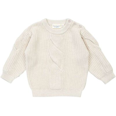 Sense Organics Pullover Zopfmuster natur 62/68 unisex Sense Organics Pullover Zopfmuster natur 62/68 unisex