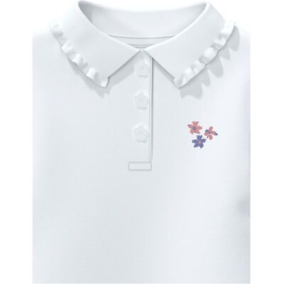 s.Oliver Body langarm mit Kragen Blumen weiss s.Oliver Body langarm mit Kragen Blumen weiss