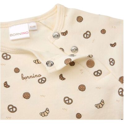 Bornino Raglanshirt langarm Bakery natur 74/80 unisex Bornino Raglanshirt langarm Bakery natur 74/80 unisex