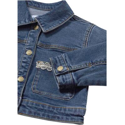 Mayoral Jeansjacke mit Spitze denim Mayoral Jeansjacke mit Spitze denim