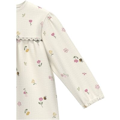 s.Oliver Musselin-Bluse Blumen Bienen natur mehrfarbig s.Oliver Musselin-Bluse Blumen Bienen natur mehrfarbig