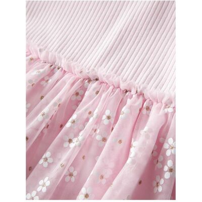 name it Kleid kurzarm mit Tüllrock Blumen rosa name it Kleid kurzarm mit Tüllrock Blumen rosa