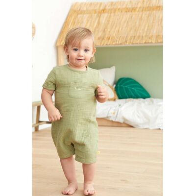 Bornino Musselin-Spieler gruen 62/68 unisex Bornino Musselin-Spieler gruen 62/68 unisex