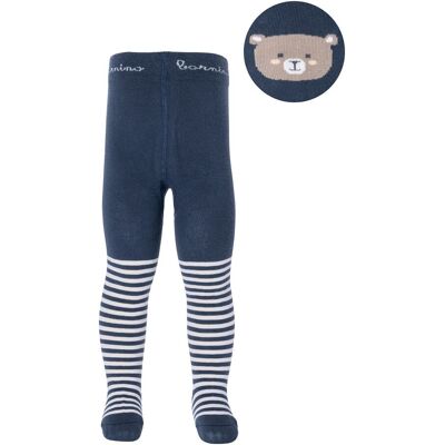 Bornino 2er-Pack Strumpfhose blau natur 62/68 unisex Bornino 2er-Pack Strumpfhose blau natur 62/68 unisex