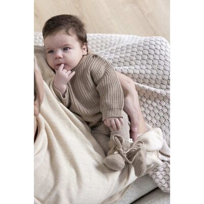 Feetje Jogginghose Rippqualität beige unisex Feetje Jogginghose Rippqualität beige unisex