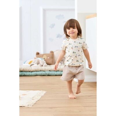 Bornino Musselin-Shorts beige 74/80 unisex Bornino Musselin-Shorts beige 74/80 unisex