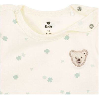 Steiff Body kurzarm Kleeblatt Bär natur gruen unisex Steiff Body kurzarm Kleeblatt Bär natur gruen unisex