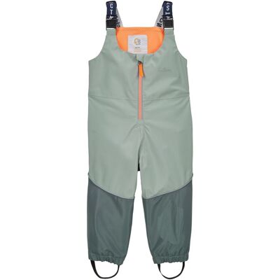 Killtec Regenhose mit Trägern Colorblock gruen 98/104 unisex Killtec Regenhose mit Trägern Colorblock gruen 98/104 unisex