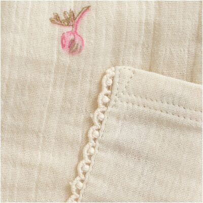 MINYMO Stoffhose Blumen natur rosa MINYMO Stoffhose Blumen natur rosa