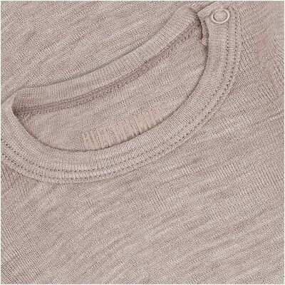 Huttelihut Body langarm Wolle/Seide braun unisex Huttelihut Body langarm Wolle/Seide braun unisex