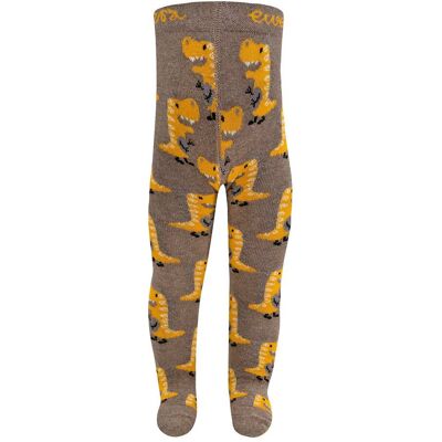 Ewers Strumpfhose Dino braun gelb mehrfarbig 92/98 Ewers Strumpfhose Dino braun gelb mehrfarbig 92/98