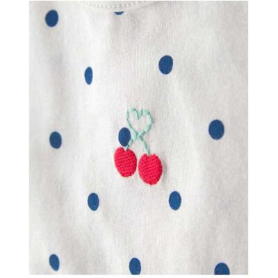 Carter's 2-tlg. Set Body kurzarm und Shorts Punkte blau natur Carter's 2-tlg. Set Body kurzarm und Shorts Punkte blau natur