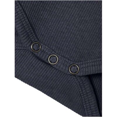 name it Henley-Body langarm Rippqualität blau name it Henley-Body langarm Rippqualität blau