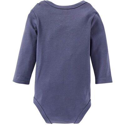 Bornino 2er-Pack Bodys langarm blau 62/68 Bornino 2er-Pack Bodys langarm blau 62/68