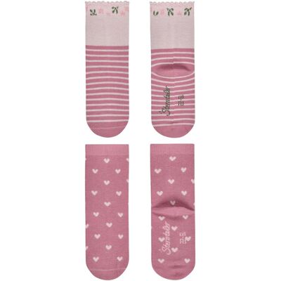 Sterntaler 6er-Pack Socken Blume Ballerina natur rosa Sterntaler 6er-Pack Socken Blume Ballerina natur rosa