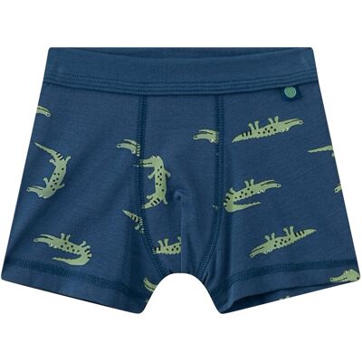 Sanetta 2er-Pack Boxershorts Krokodil blau gruen Sanetta 2er-Pack Boxershorts Krokodil blau gruen