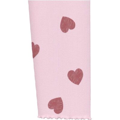 s.Oliver Leggings Herzen Rippqualität rosa rot s.Oliver Leggings Herzen Rippqualität rosa rot
